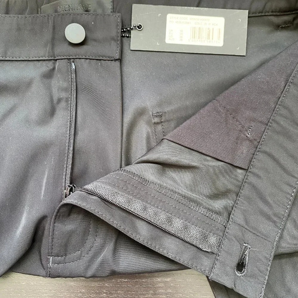 NWT Mennace Shop Flat Front Cargo Straight Leg Pants Men's Size 36 Black Utility - Picture 11 of 15